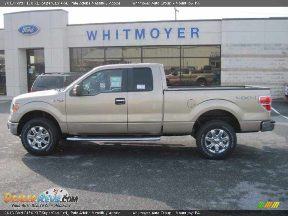 2013 Ford F150 XLT SuperCab 4x4 Pale Adobe Metallic / Adobe Photo #1