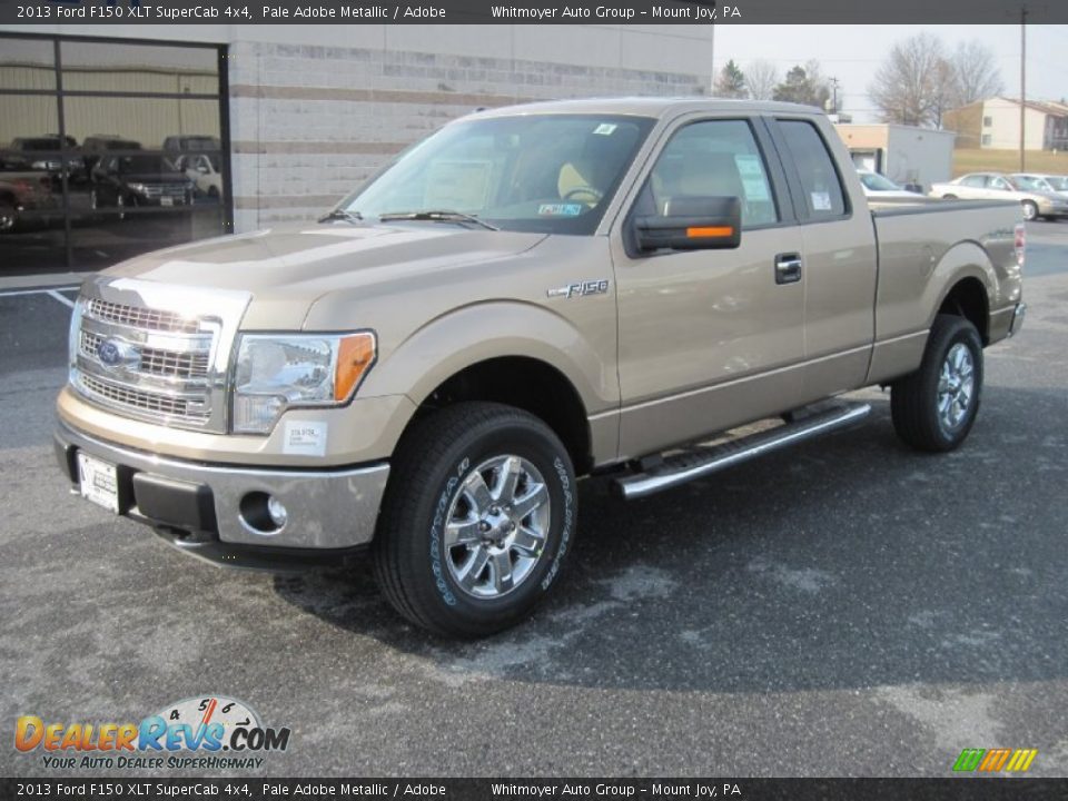 2013 Ford F150 XLT SuperCab 4x4 Pale Adobe Metallic / Adobe Photo #2