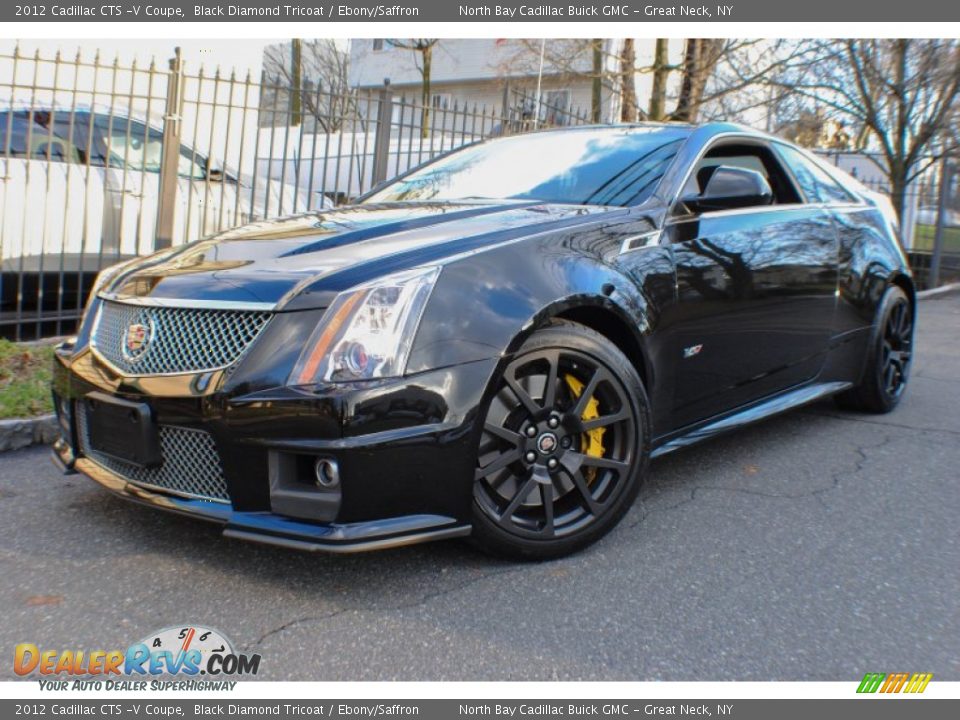 Front 3/4 View of 2012 Cadillac CTS -V Coupe Photo #1