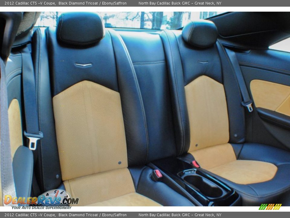 Rear Seat of 2012 Cadillac CTS -V Coupe Photo #12