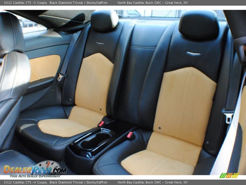 Rear Seat of 2012 Cadillac CTS -V Coupe Photo #16