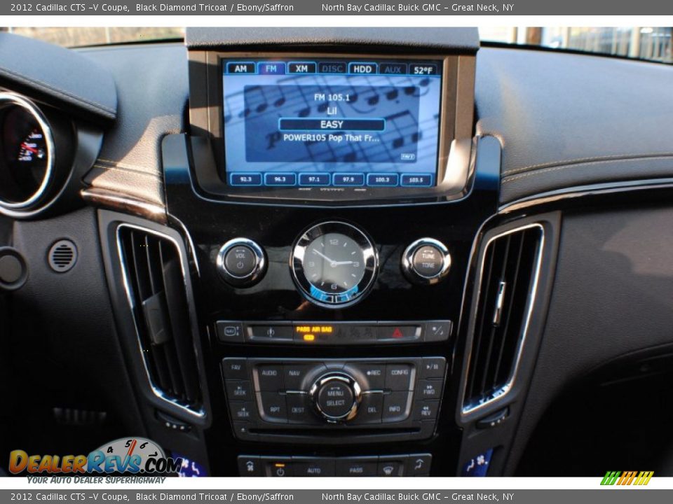 Controls of 2012 Cadillac CTS -V Coupe Photo #17