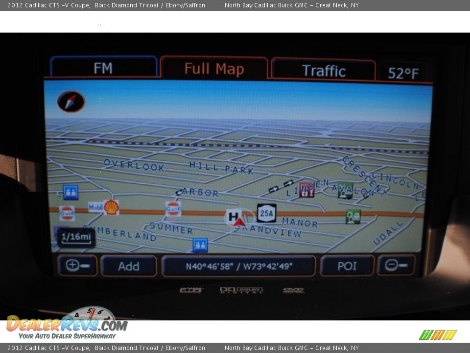 Navigation of 2012 Cadillac CTS -V Coupe Photo #21