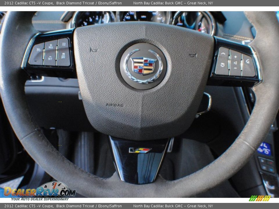 2012 Cadillac CTS -V Coupe Steering Wheel Photo #23