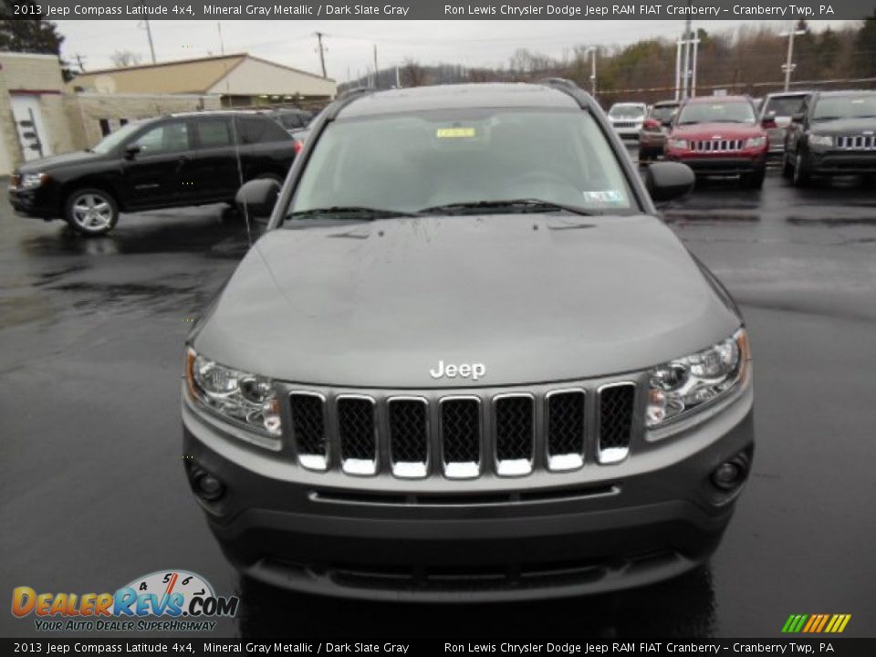 2013 Jeep Compass Latitude 4x4 Mineral Gray Metallic / Dark Slate Gray Photo #3