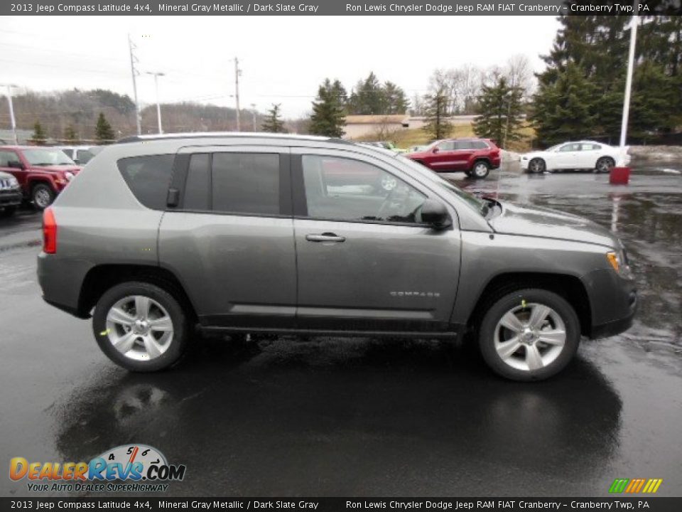 2013 Jeep Compass Latitude 4x4 Mineral Gray Metallic / Dark Slate Gray Photo #5