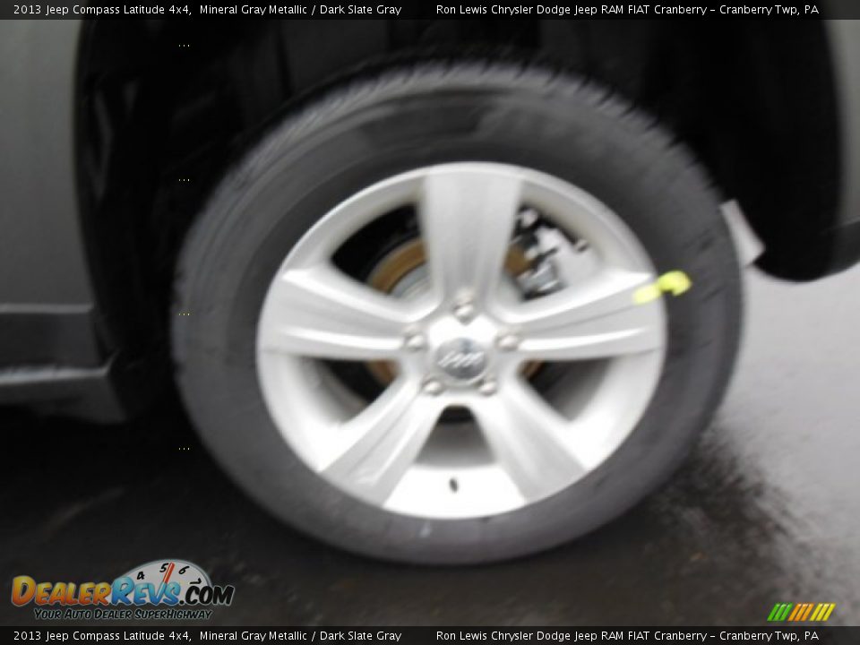 2013 Jeep Compass Latitude 4x4 Mineral Gray Metallic / Dark Slate Gray Photo #9