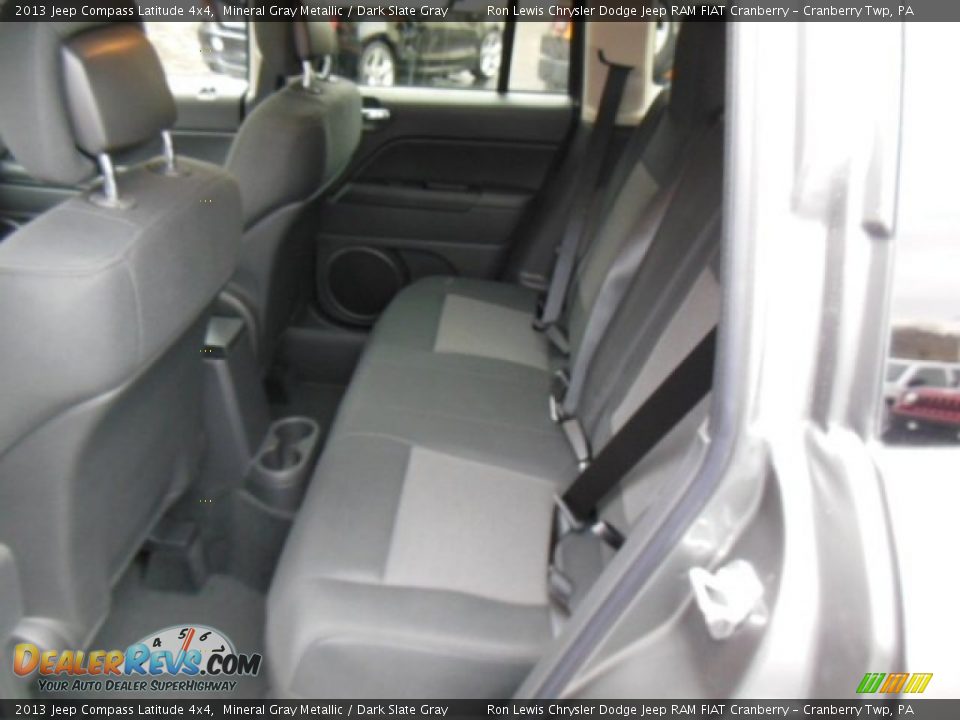 2013 Jeep Compass Latitude 4x4 Mineral Gray Metallic / Dark Slate Gray Photo #13