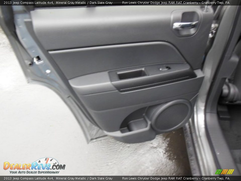 2013 Jeep Compass Latitude 4x4 Mineral Gray Metallic / Dark Slate Gray Photo #14