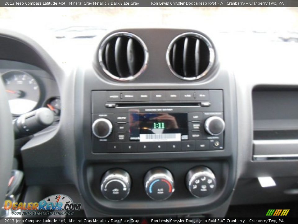 2013 Jeep Compass Latitude 4x4 Mineral Gray Metallic / Dark Slate Gray Photo #16