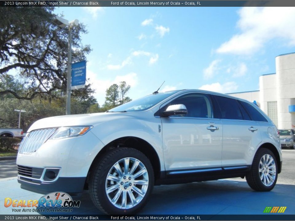 2013 Lincoln MKX FWD Ingot Silver / Charcoal Black Photo #1