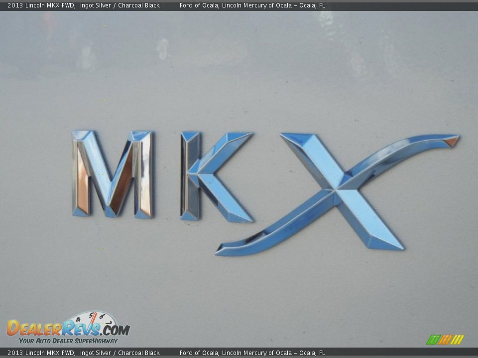 2013 Lincoln MKX FWD Ingot Silver / Charcoal Black Photo #4