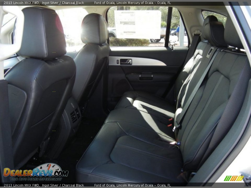 2013 Lincoln MKX FWD Ingot Silver / Charcoal Black Photo #6