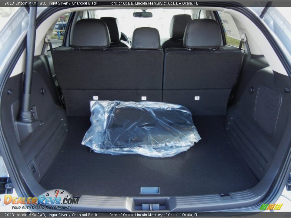 2013 Lincoln MKX FWD Ingot Silver / Charcoal Black Photo #11