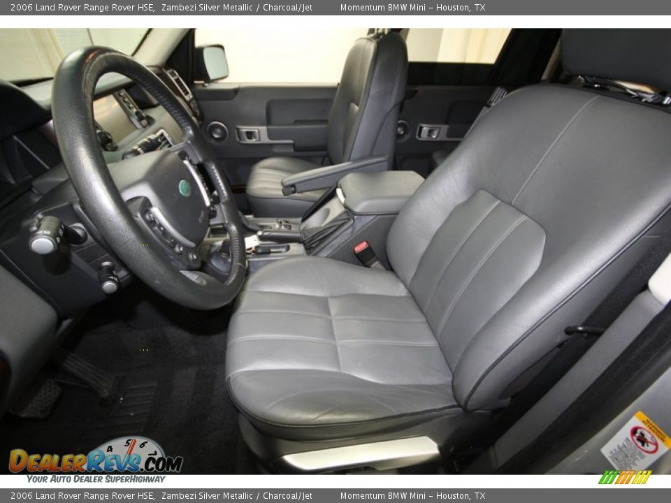 2006 Land Rover Range Rover HSE Zambezi Silver Metallic / Charcoal/Jet Photo #3