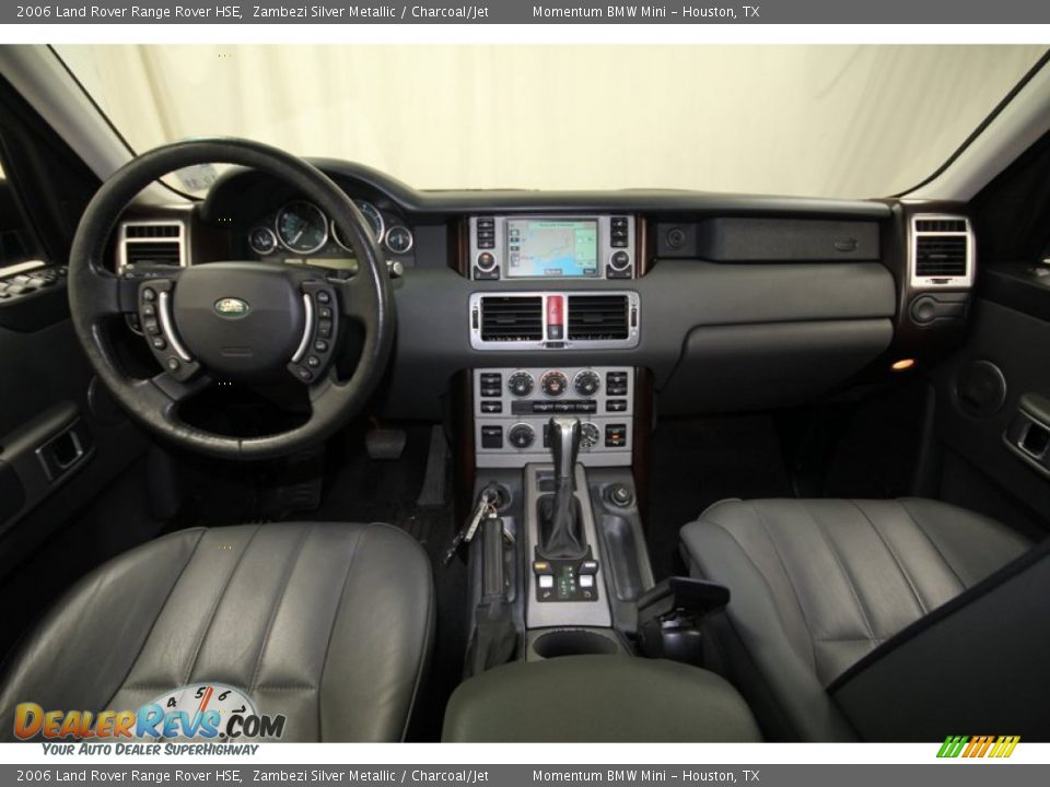 2006 Land Rover Range Rover HSE Zambezi Silver Metallic / Charcoal/Jet Photo #4