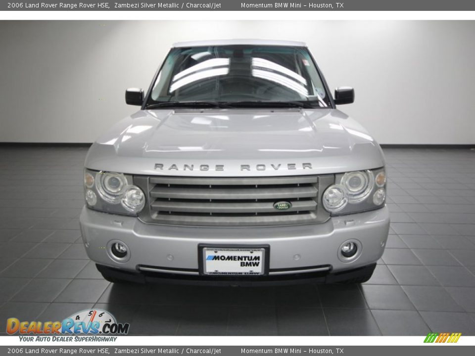 2006 Land Rover Range Rover HSE Zambezi Silver Metallic / Charcoal/Jet Photo #7