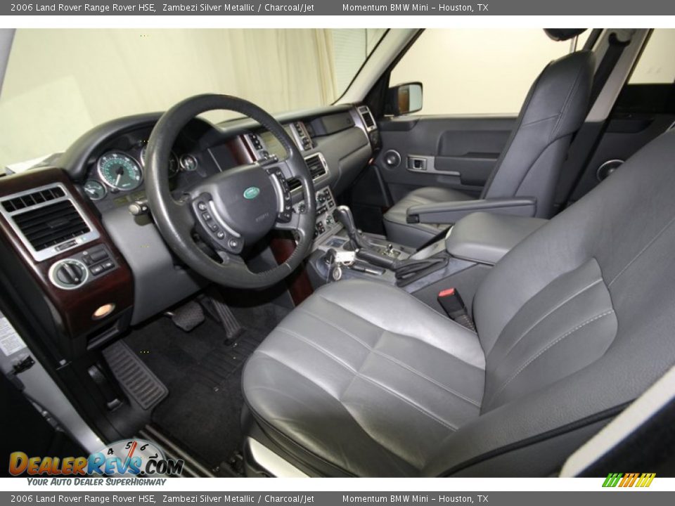 2006 Land Rover Range Rover HSE Zambezi Silver Metallic / Charcoal/Jet Photo #13