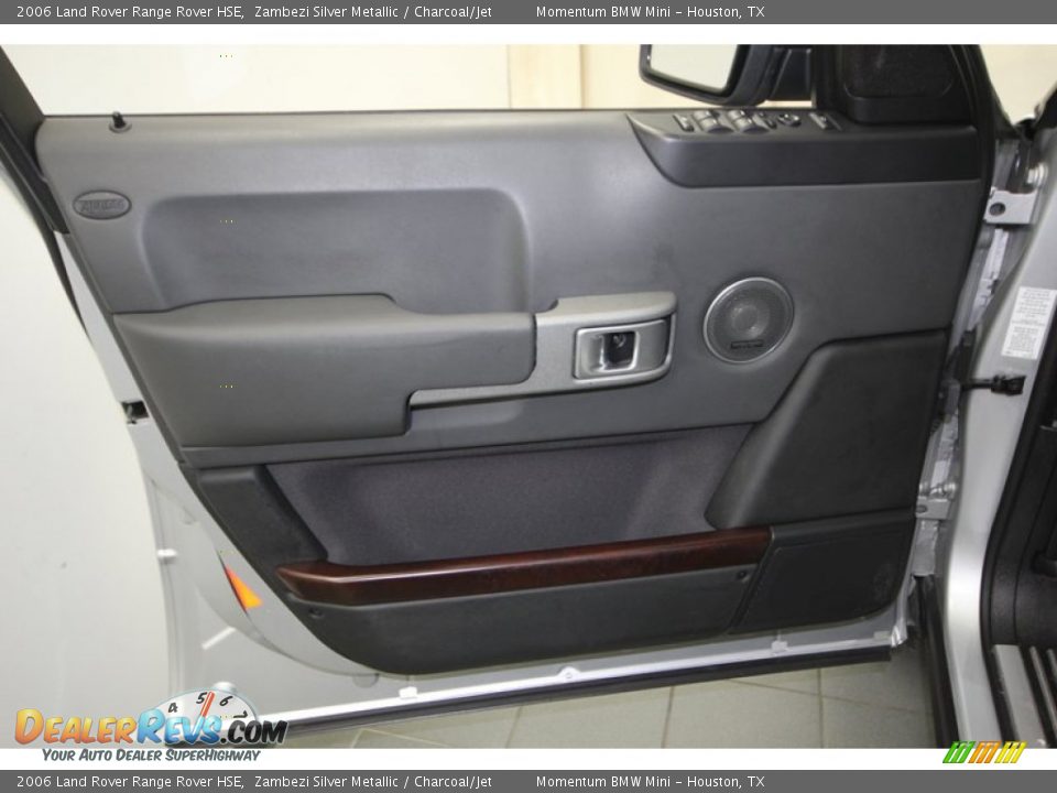 2006 Land Rover Range Rover HSE Zambezi Silver Metallic / Charcoal/Jet Photo #15