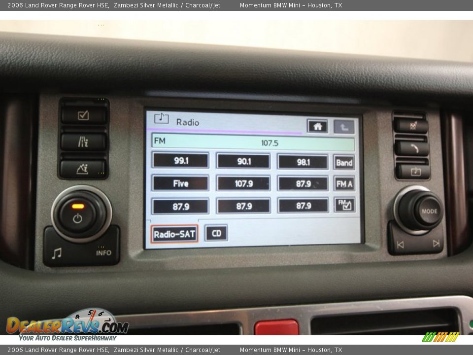 2006 Land Rover Range Rover HSE Zambezi Silver Metallic / Charcoal/Jet Photo #24