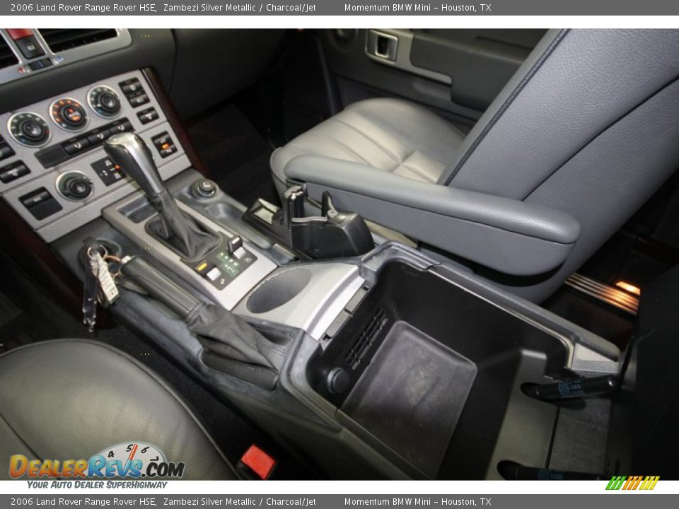 2006 Land Rover Range Rover HSE Zambezi Silver Metallic / Charcoal/Jet Photo #27