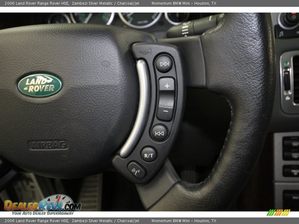 2006 Land Rover Range Rover HSE Zambezi Silver Metallic / Charcoal/Jet Photo #28