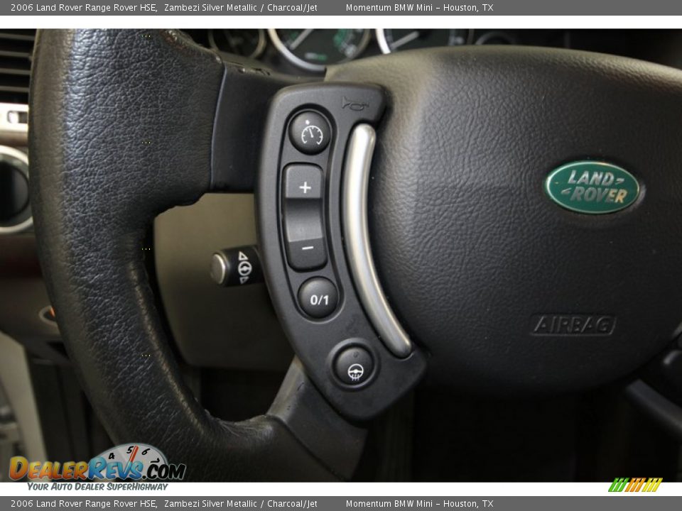 2006 Land Rover Range Rover HSE Zambezi Silver Metallic / Charcoal/Jet Photo #29