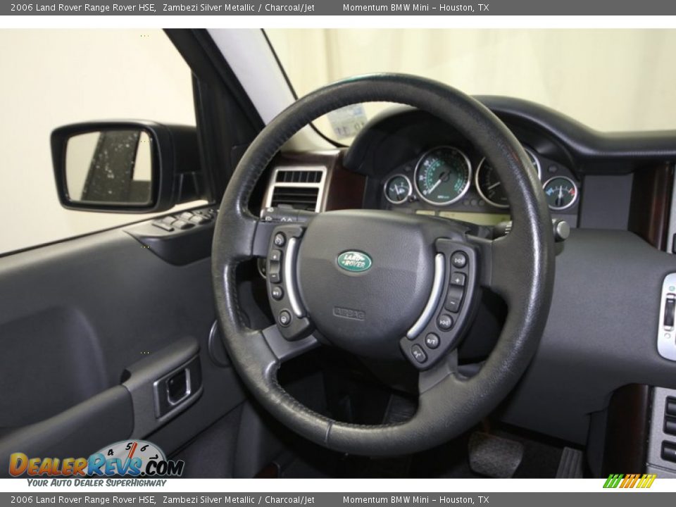 2006 Land Rover Range Rover HSE Zambezi Silver Metallic / Charcoal/Jet Photo #33