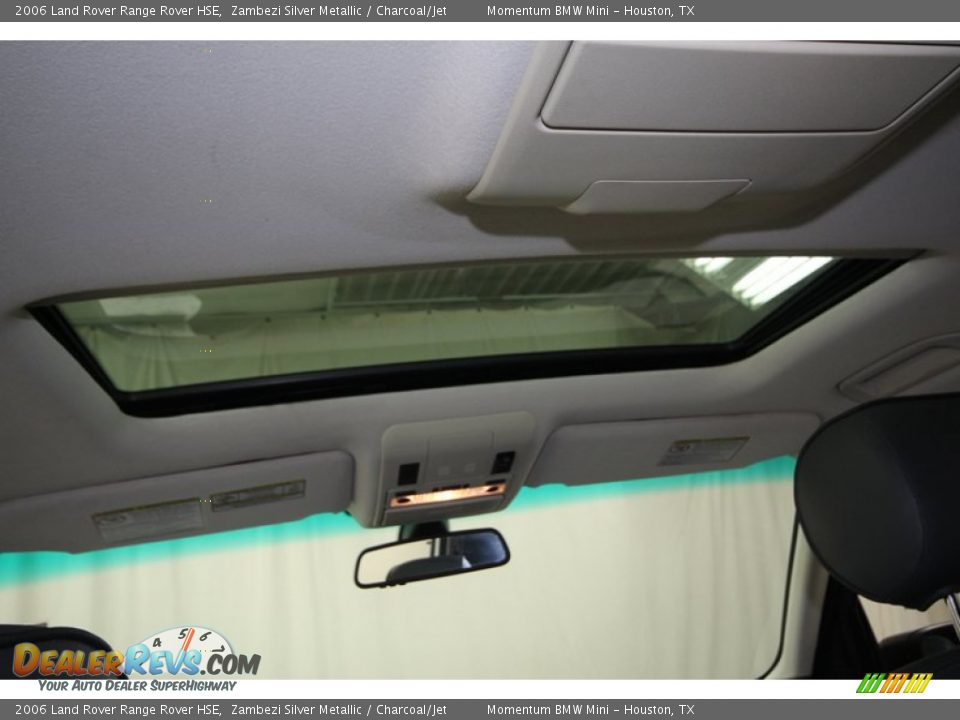 2006 Land Rover Range Rover HSE Zambezi Silver Metallic / Charcoal/Jet Photo #34
