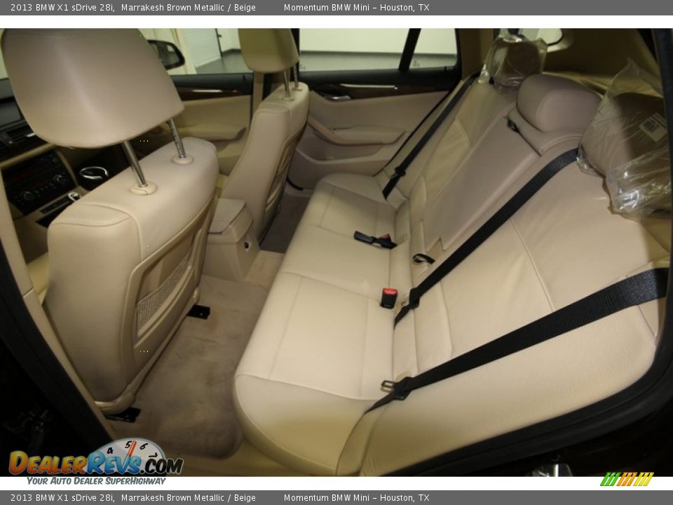 2013 BMW X1 sDrive 28i Marrakesh Brown Metallic / Beige Photo #12