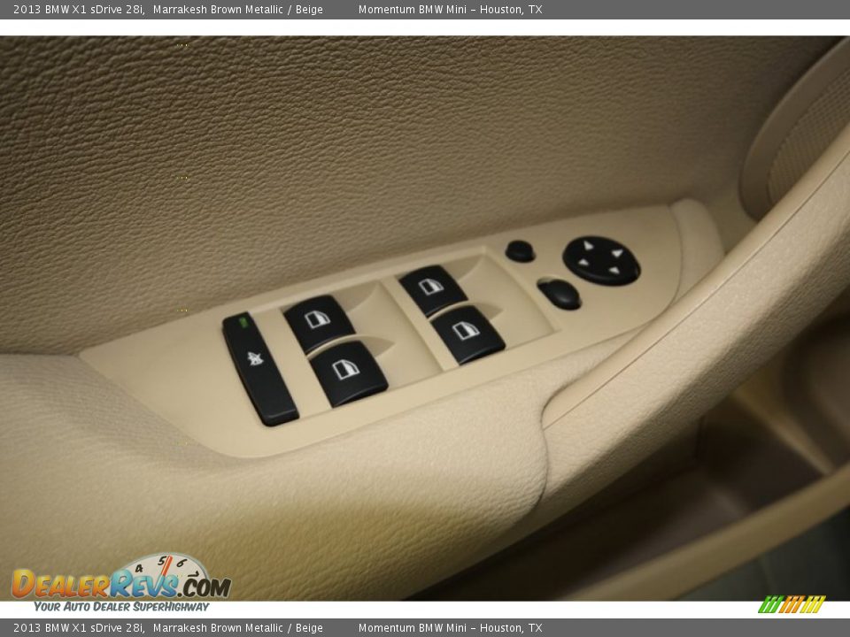 2013 BMW X1 sDrive 28i Marrakesh Brown Metallic / Beige Photo #14