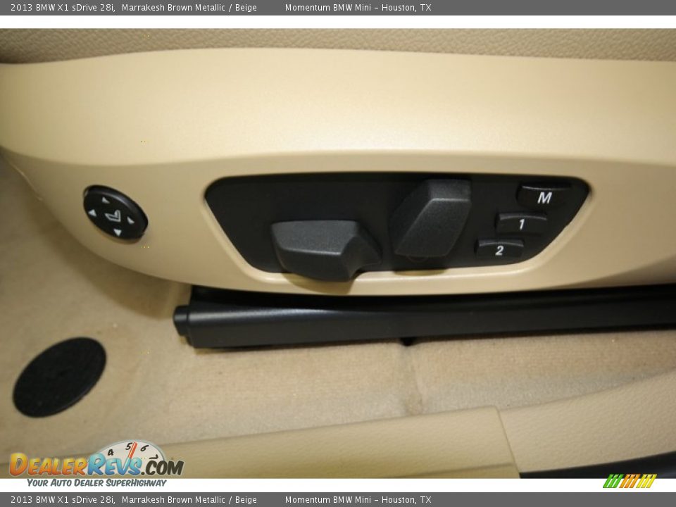 2013 BMW X1 sDrive 28i Marrakesh Brown Metallic / Beige Photo #15