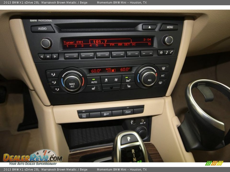 2013 BMW X1 sDrive 28i Marrakesh Brown Metallic / Beige Photo #17