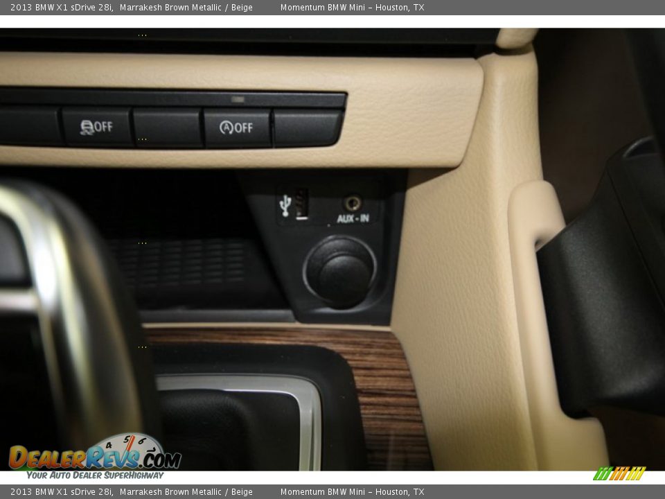 2013 BMW X1 sDrive 28i Marrakesh Brown Metallic / Beige Photo #18