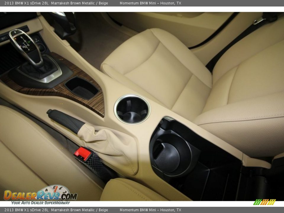 2013 BMW X1 sDrive 28i Marrakesh Brown Metallic / Beige Photo #20