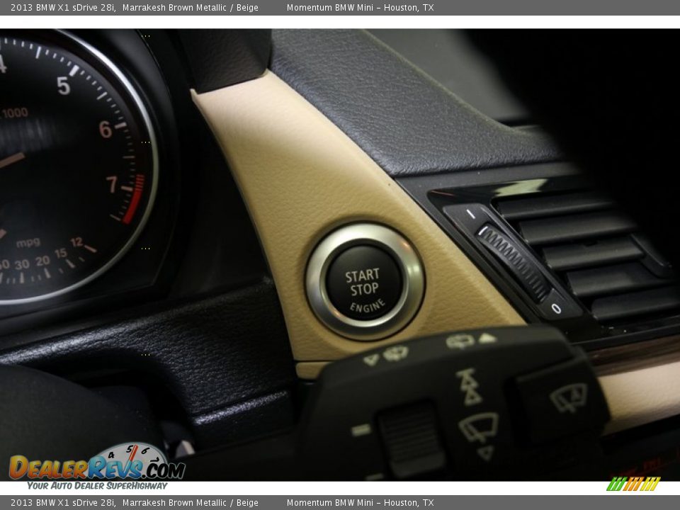 2013 BMW X1 sDrive 28i Marrakesh Brown Metallic / Beige Photo #21