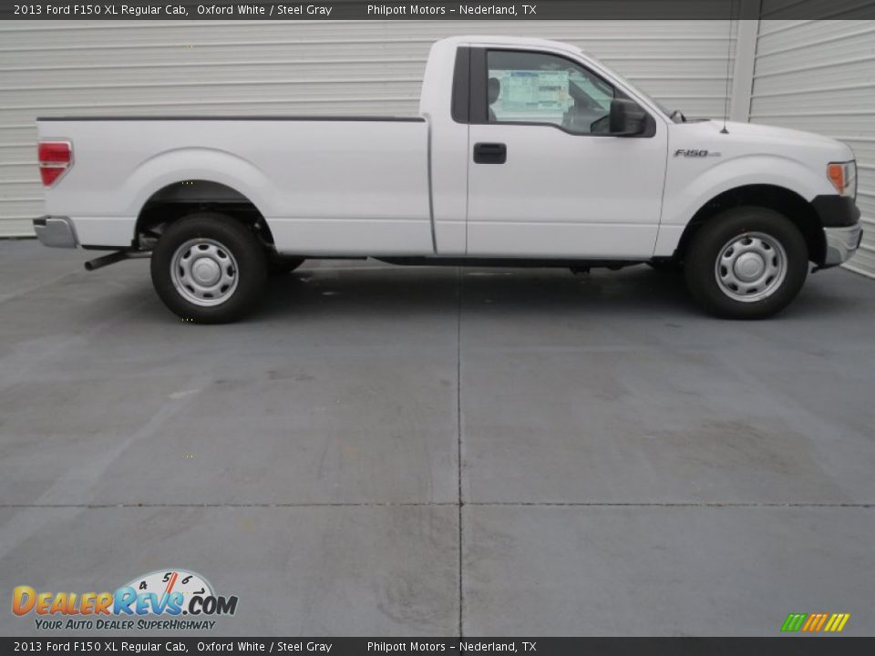2013 Ford F150 XL Regular Cab Oxford White / Steel Gray Photo #2
