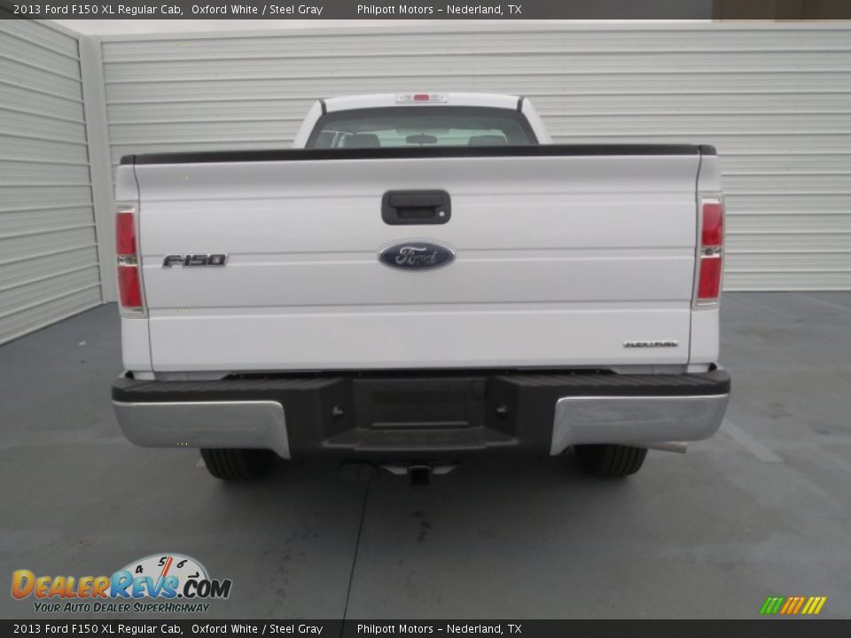 2013 Ford F150 XL Regular Cab Oxford White / Steel Gray Photo #4