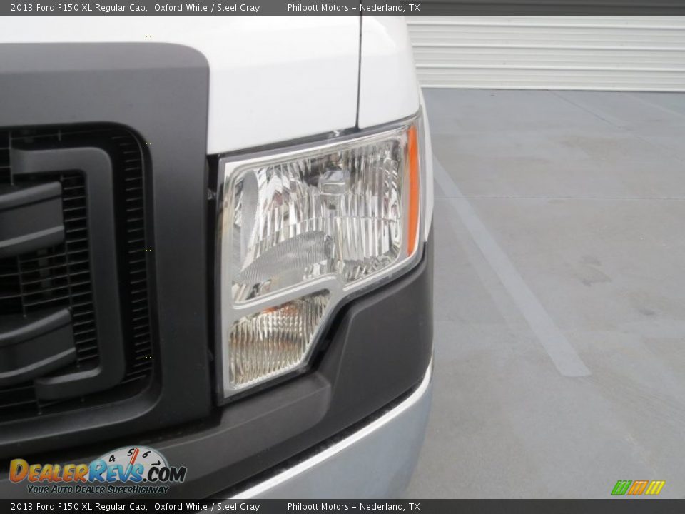 2013 Ford F150 XL Regular Cab Oxford White / Steel Gray Photo #8