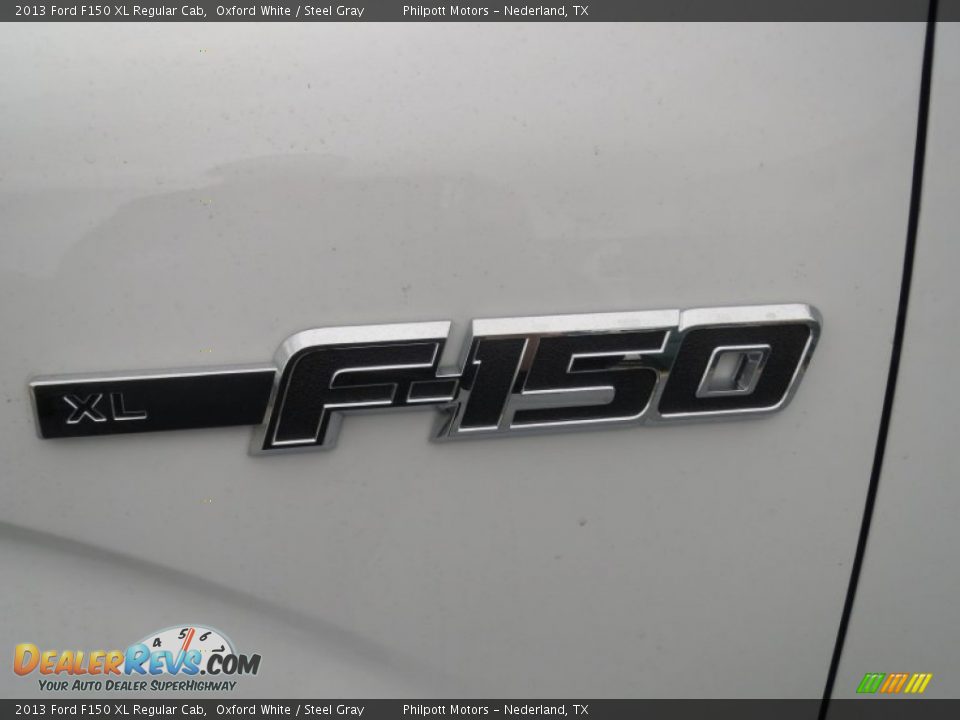 2013 Ford F150 XL Regular Cab Oxford White / Steel Gray Photo #11