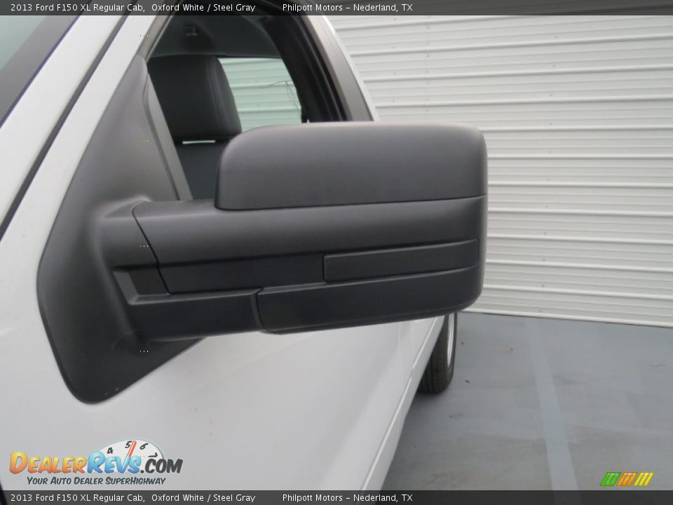 2013 Ford F150 XL Regular Cab Oxford White / Steel Gray Photo #12