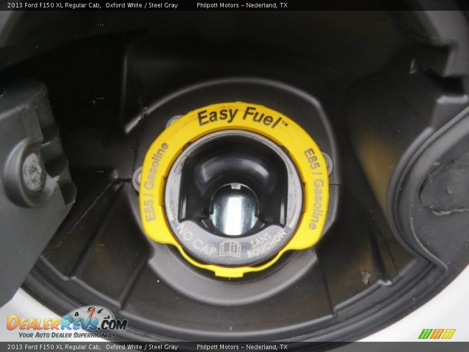 2013 Ford F150 XL Regular Cab Oxford White / Steel Gray Photo #13