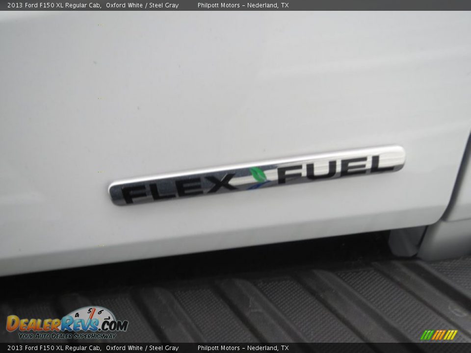 2013 Ford F150 XL Regular Cab Oxford White / Steel Gray Photo #14