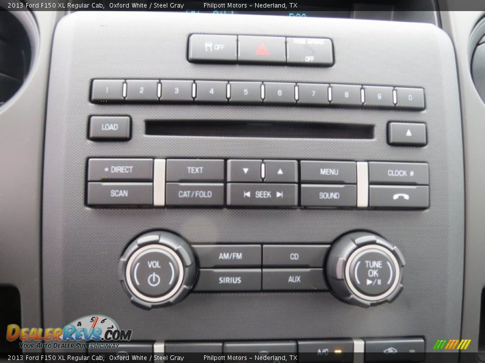 2013 Ford F150 XL Regular Cab Oxford White / Steel Gray Photo #24