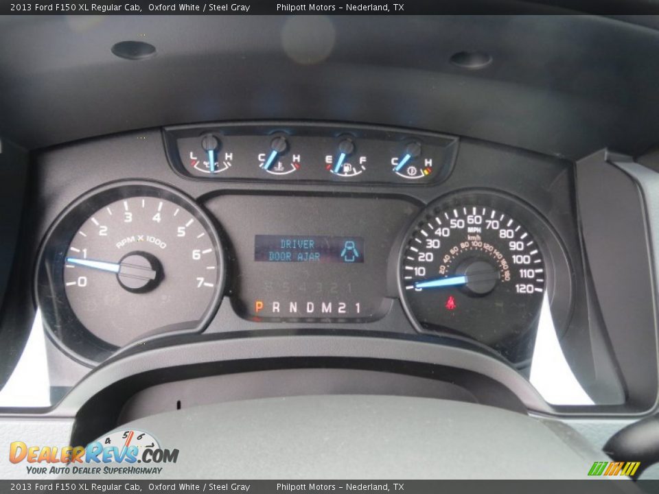 2013 Ford F150 XL Regular Cab Oxford White / Steel Gray Photo #27