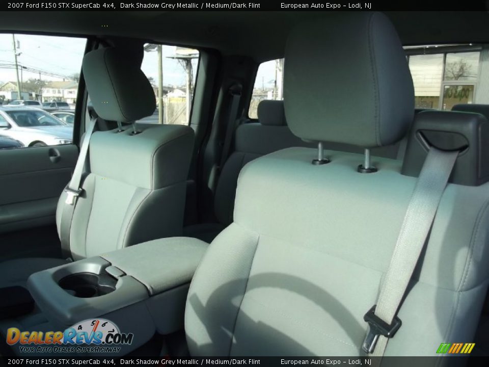 2007 Ford F150 STX SuperCab 4x4 Dark Shadow Grey Metallic / Medium/Dark Flint Photo #11