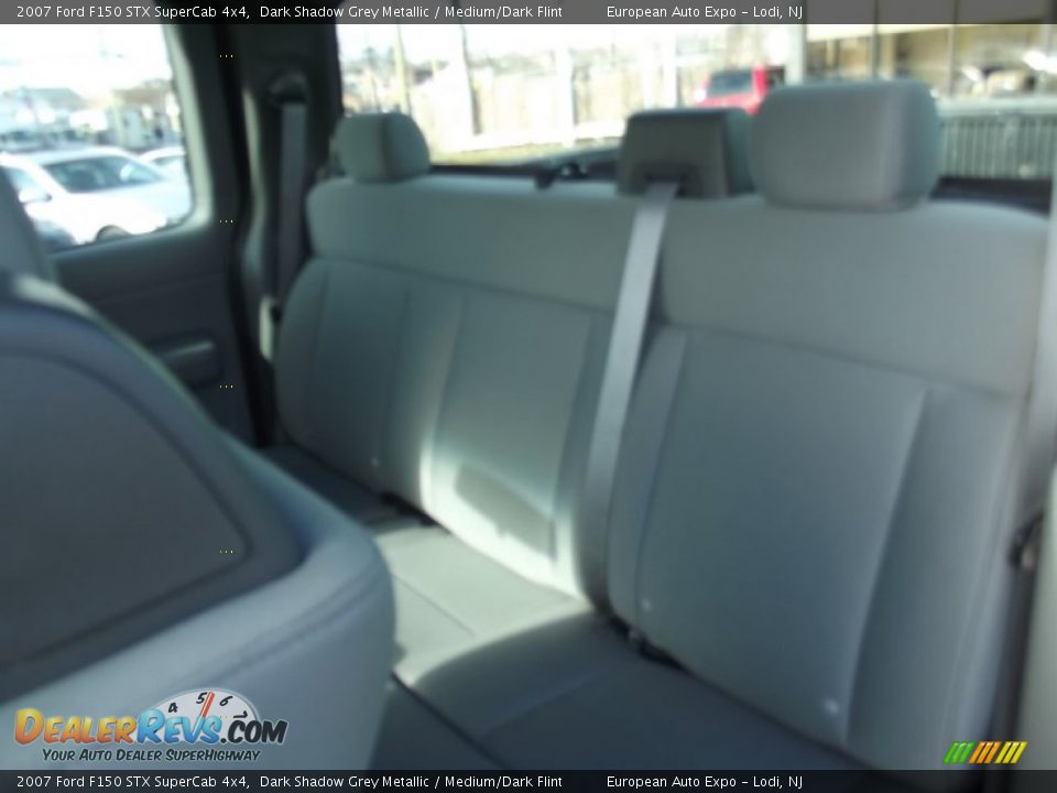 2007 Ford F150 STX SuperCab 4x4 Dark Shadow Grey Metallic / Medium/Dark Flint Photo #12