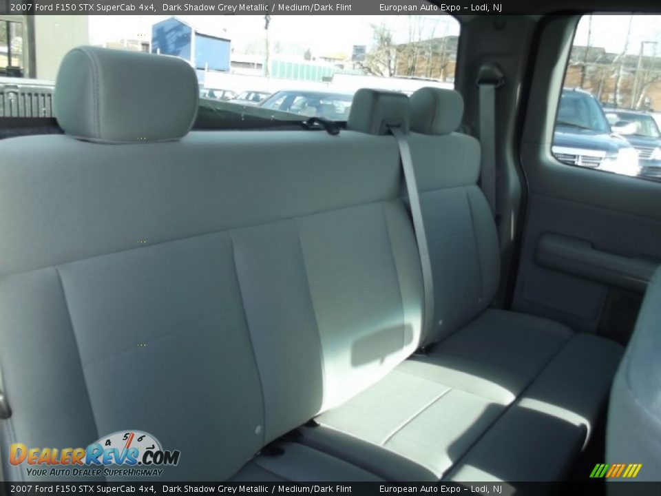 2007 Ford F150 STX SuperCab 4x4 Dark Shadow Grey Metallic / Medium/Dark Flint Photo #16