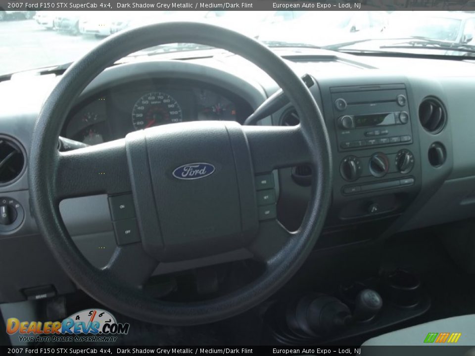 2007 Ford F150 STX SuperCab 4x4 Dark Shadow Grey Metallic / Medium/Dark Flint Photo #31