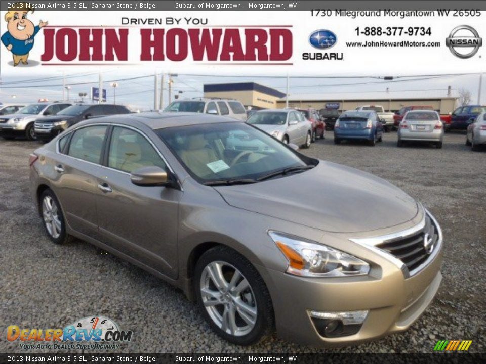 2013 Nissan Altima 3.5 SL Saharan Stone / Beige Photo #1